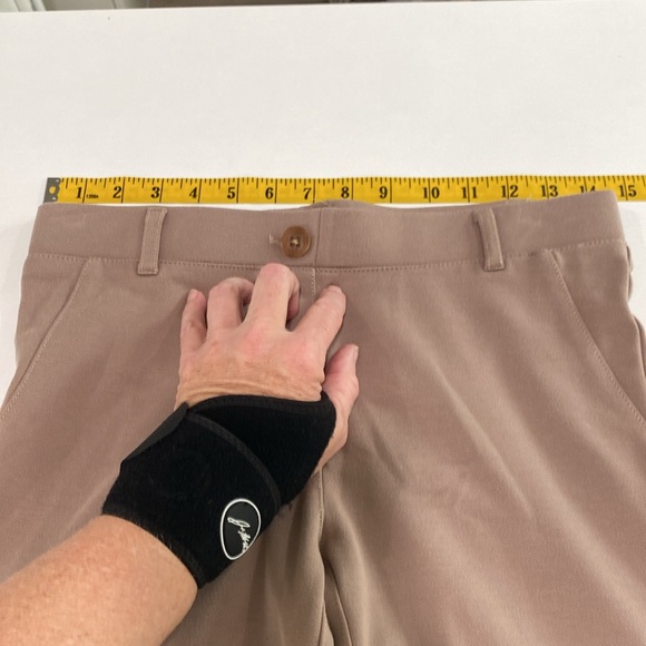 BETABRAND KHAKI STRETCH CAREER WEAR PANTS SIZE SMALL NWOT WORK OFFICE CASUAL - Picture 8 of 14